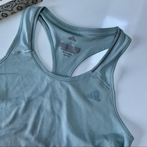 Adidas Blue Athletic Tank Top - Picture 3 of 6